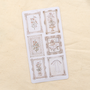 Leelajournals Sticker Sheet - Vintage Wall Decor