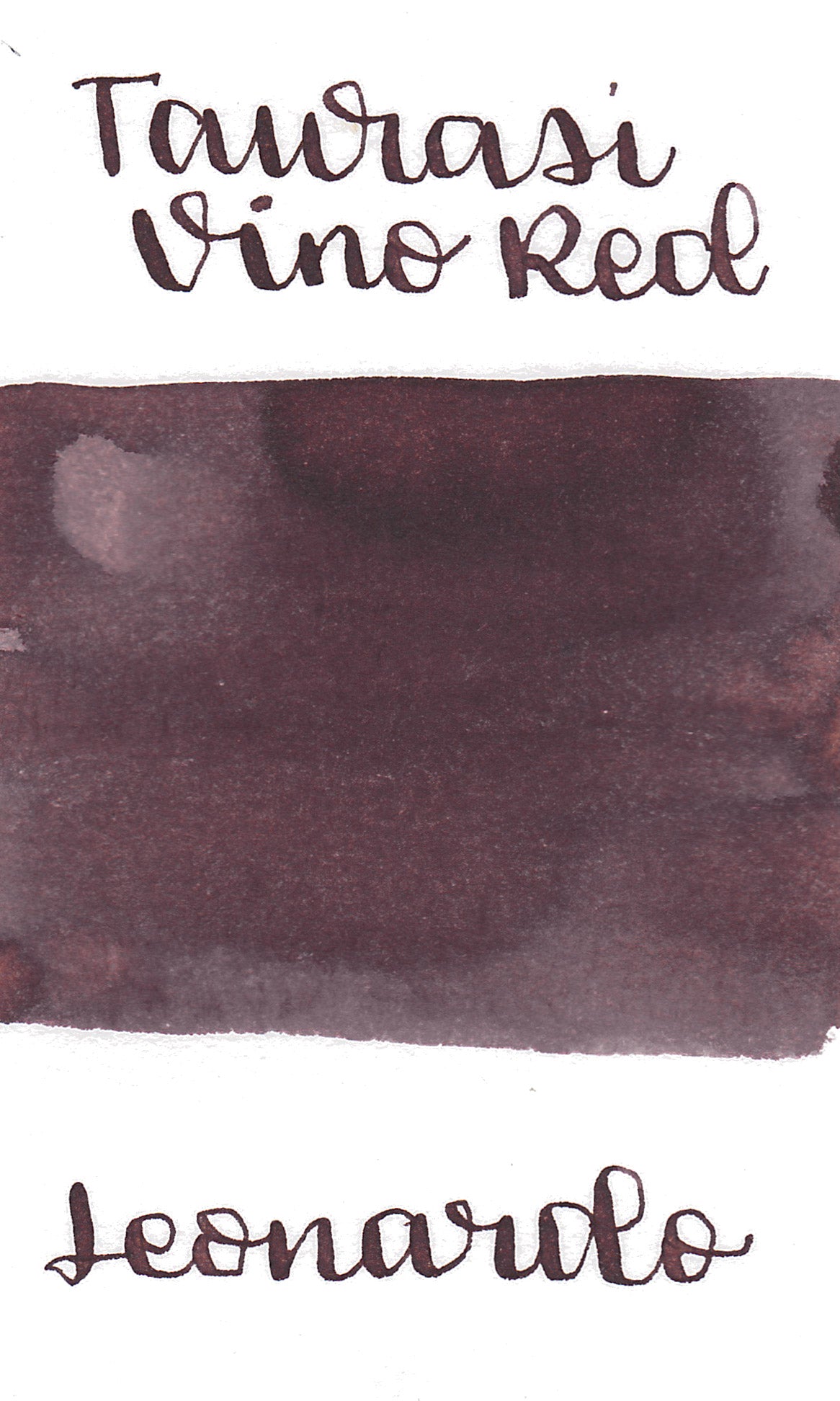 Leonardo Ink - Taurasi Vino Red