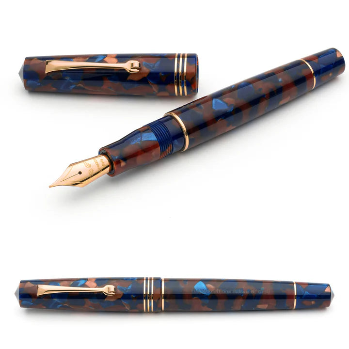 Leonardo Momento Zero Pietra Marina Rose Gold Trim