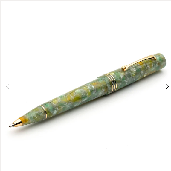 Leonardo Momento Zero Giada Gold Trim Ballpoint