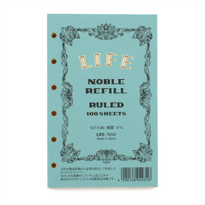 Life Noble Personal Organizer Mini 6 Size Refill