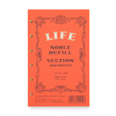 Life Noble Personal Organizer Mini 6 Size Refill