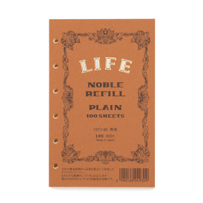 Life Noble Personal Organizer Mini 6 Size Refill