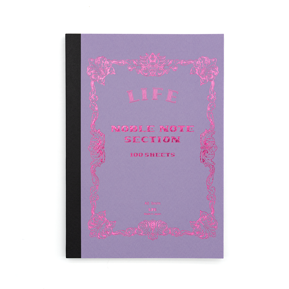 Life Stationery Noble Note A5 Side Bound Notebook - Ayame