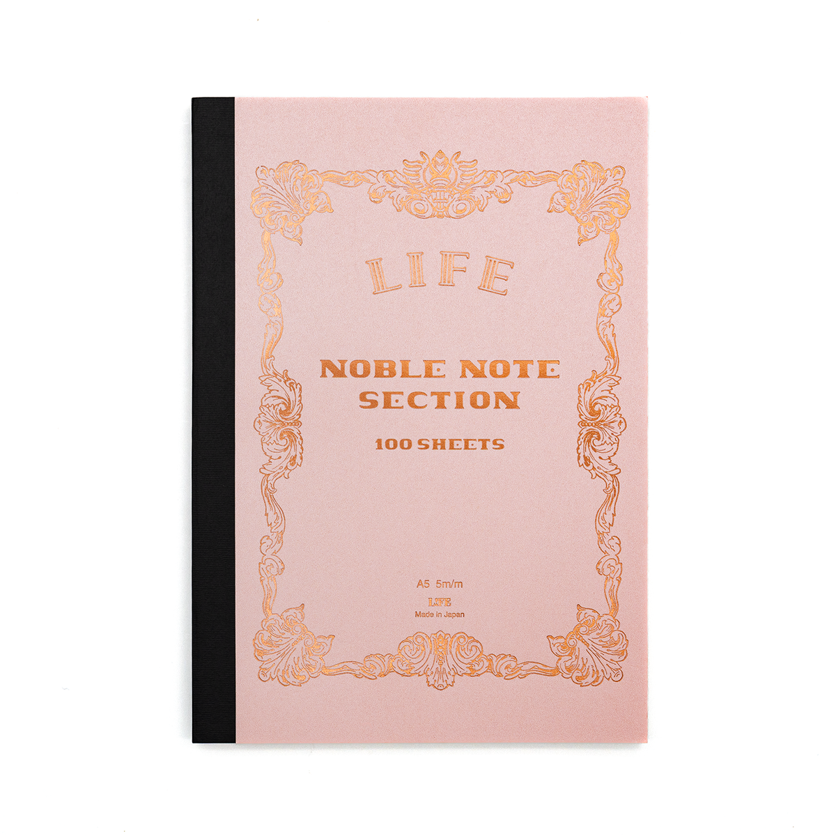 Life Stationery Noble Note A5 Side Bound Notebook - Akizakura