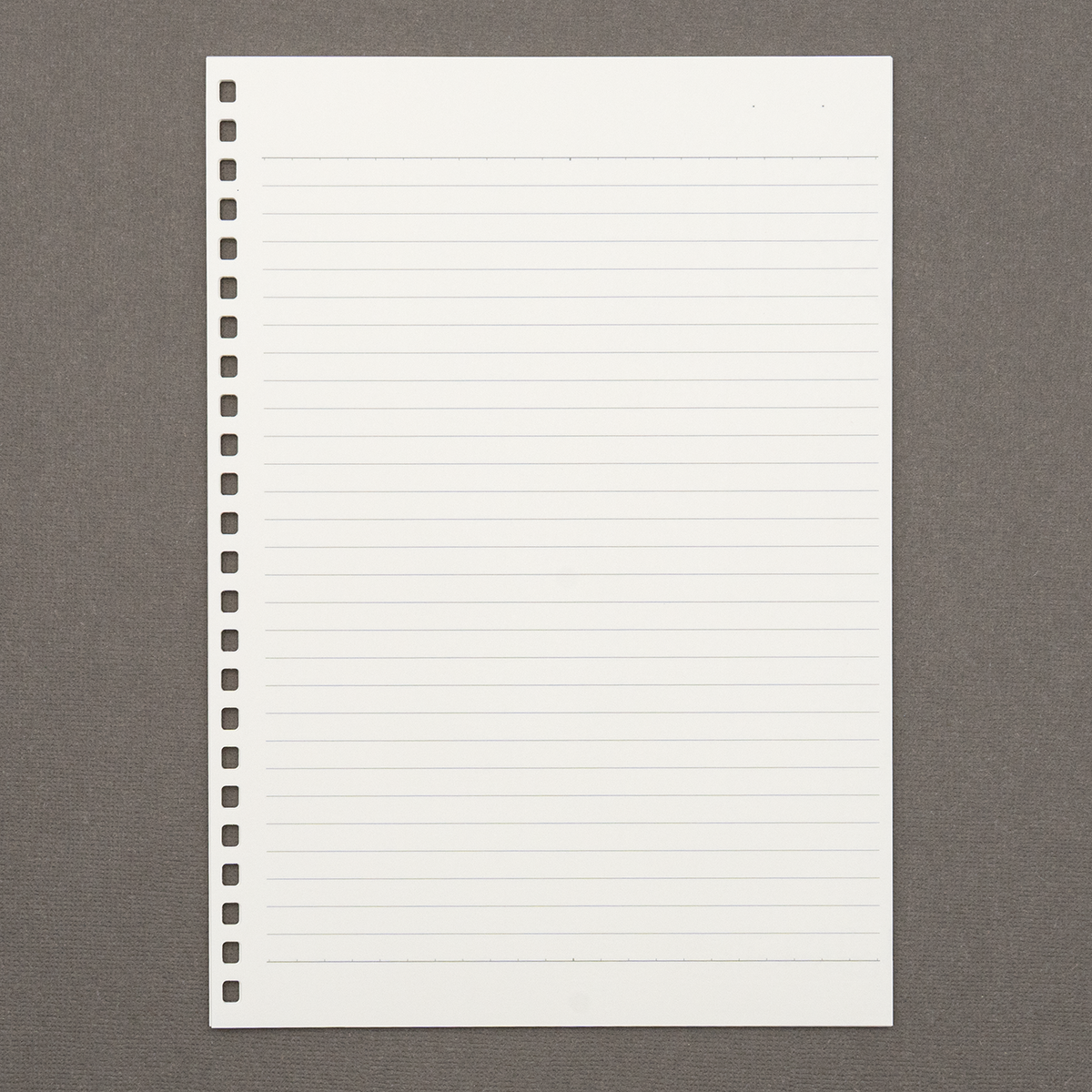 LIHIT LAB Twist Ring 6mm Line Loose Leaf Paper A5