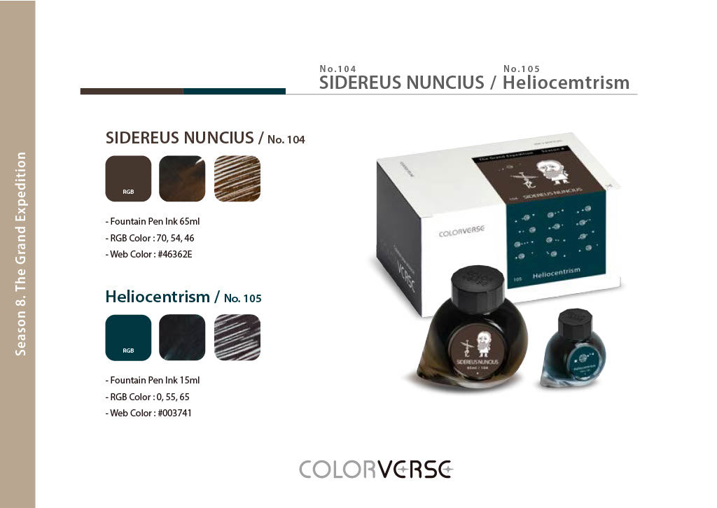 Colorverse 104 & 105 Sidereus Nuncius & Heliocentrism