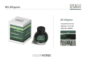 Colorverse USA Special Series Ink- Mississippi - MS Alligator