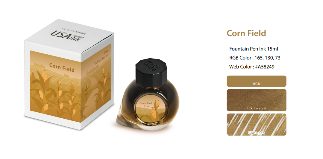 Colorverse USA Special Series Ink - Iowa - Cornfield