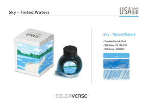 Colorverse USA Special Series Ink- Minnesota - Sky Tinted Waters