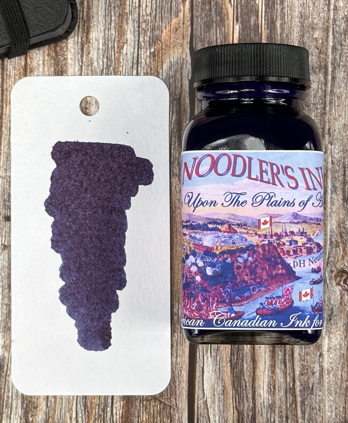 Noodler's Blue Upon the Plains of Abraham