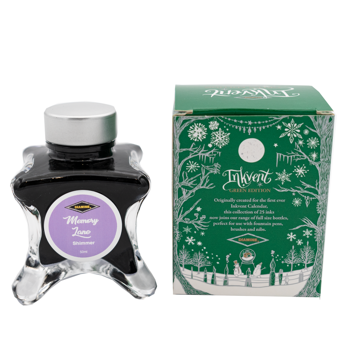 Diamine Green Edition Shimmer Ink -  Memory Lane