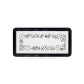 Midori Half Size Paintable Stamp - Flower