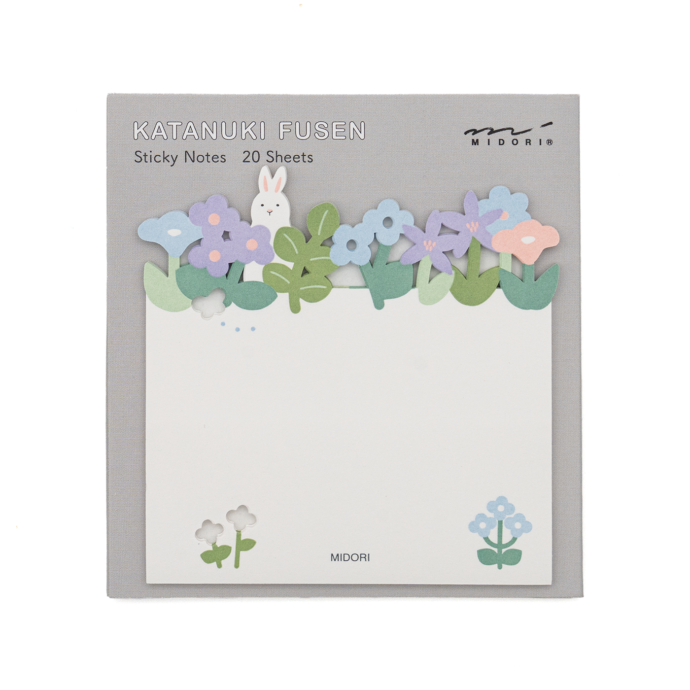 Midori Sticky Note Die cutting - Flower Garden
