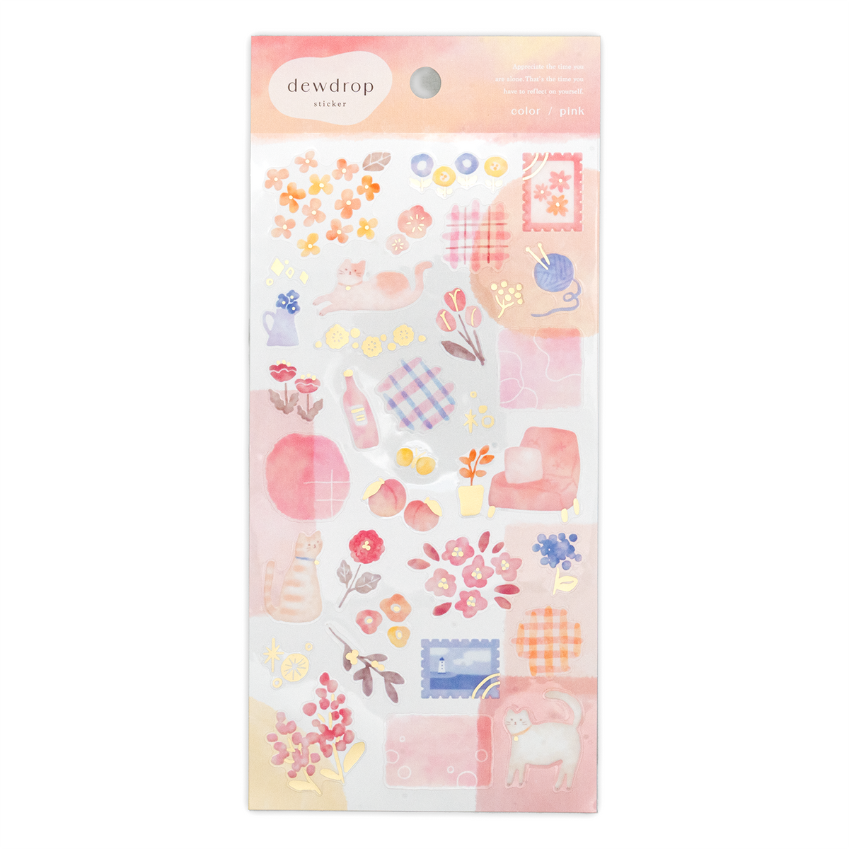 Mind Wave Stickers - Dewdrop Pink
