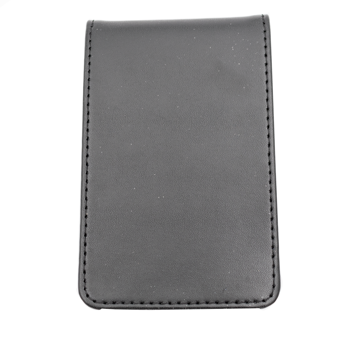 Black Leather Billfold with Moneyclip