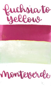 Monteverde Color Changing Ink - Fuchsia to Yellow