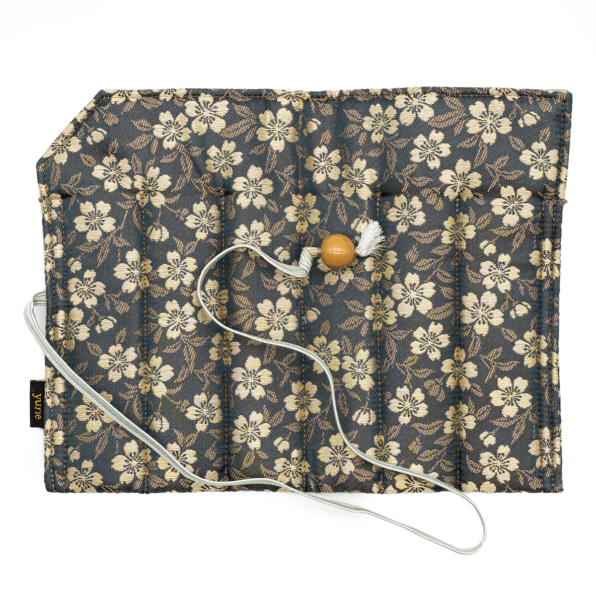 Yurie Pen case for 6 Pens "Sakura (Cherry blossom)" Beige [#40]
