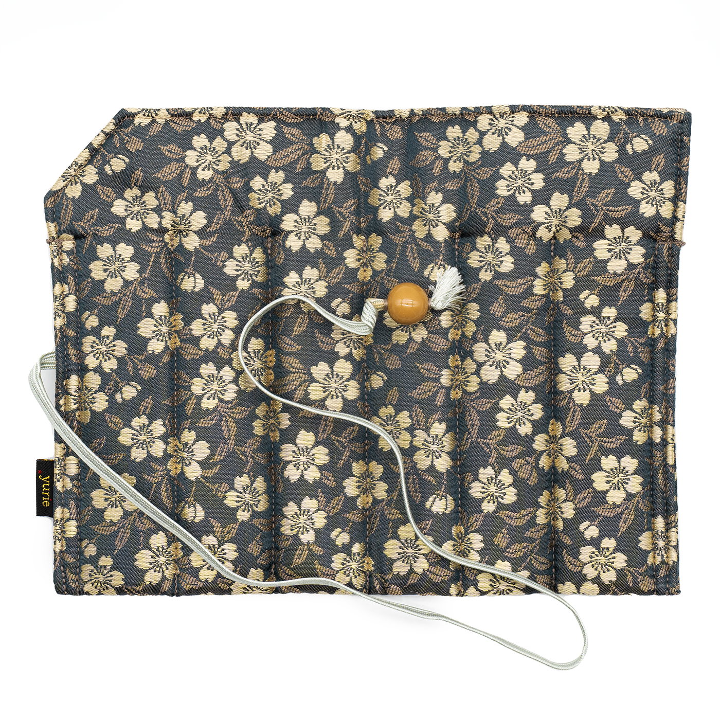 Yurie Pen case for 6 Pens "Sakura (Cherry blossom)" Beige [#40]