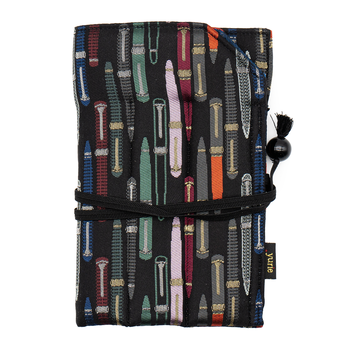 yurie 万年筆ペンケース nagasawa-silk-case-black-