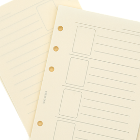 Nagasawa Bible Size Refill - Journal 1 Ruled