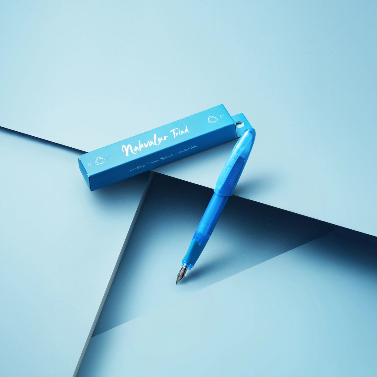 Nahvalur Triad Blue Fountain Pen