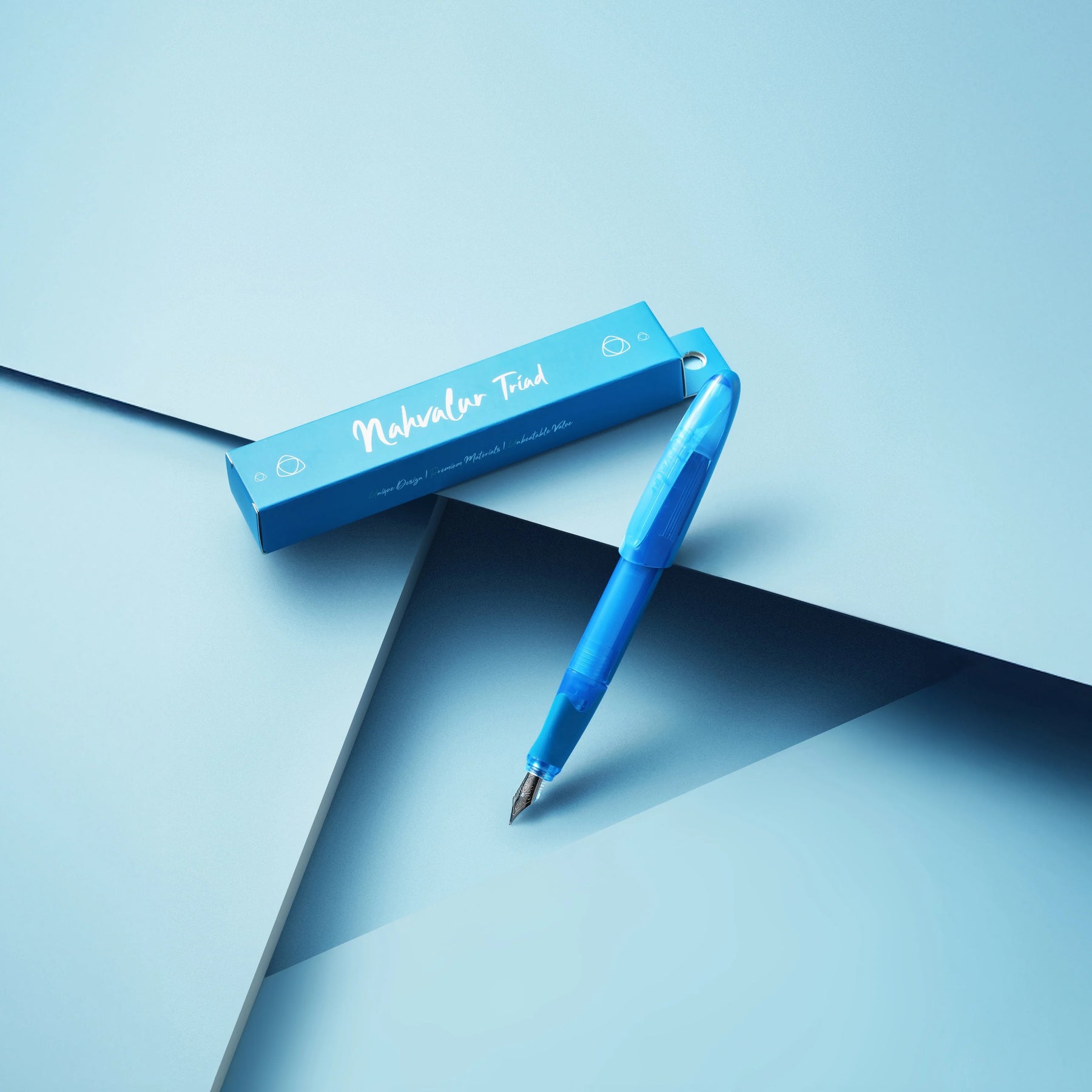 Nahvalur Triad Blue Fountain Pen
