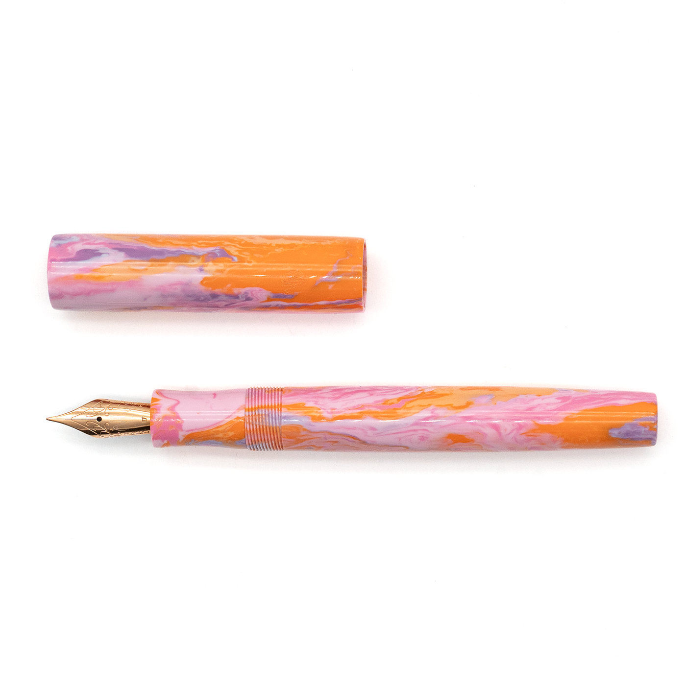 Vanness x Newton Pens Pink Swirl Orville- Medium