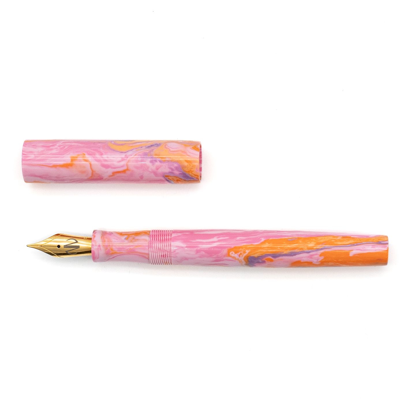 Vanness x Newton Pens Pink Swirl- Pinnacle Medium