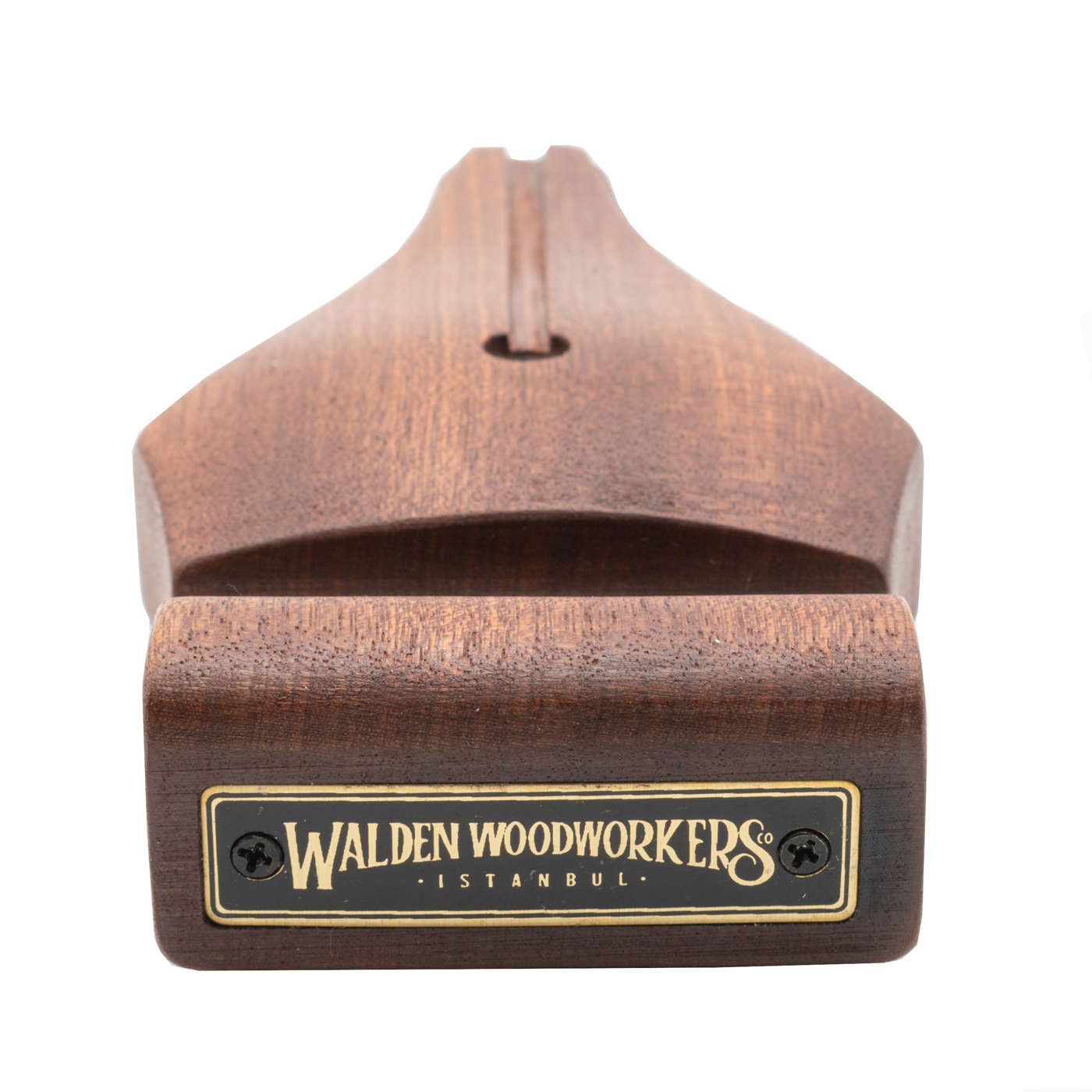 Wood Desk Organizer - Pen & Tool Holder - Mahogany - Galen Leather