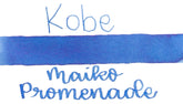 Kobe #85 Maiko Promenade Blue Ink