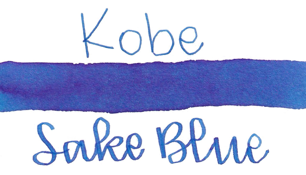 Kobe Hakutsuru Sake Blue Ink