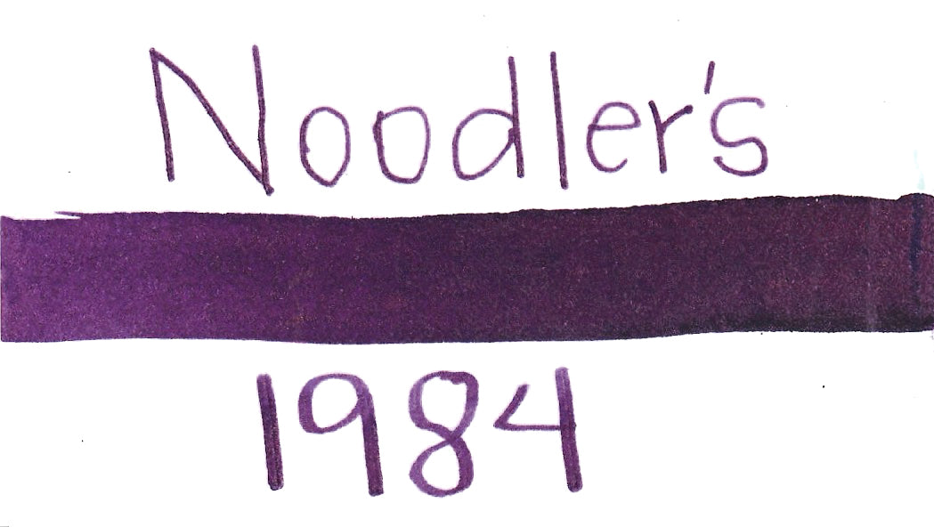 Noodler's 1984 Regular Lineup