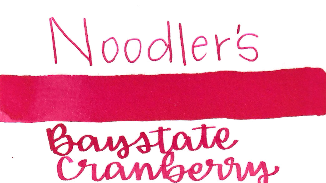 Noodler's Baystate Cape Cod Cranberry