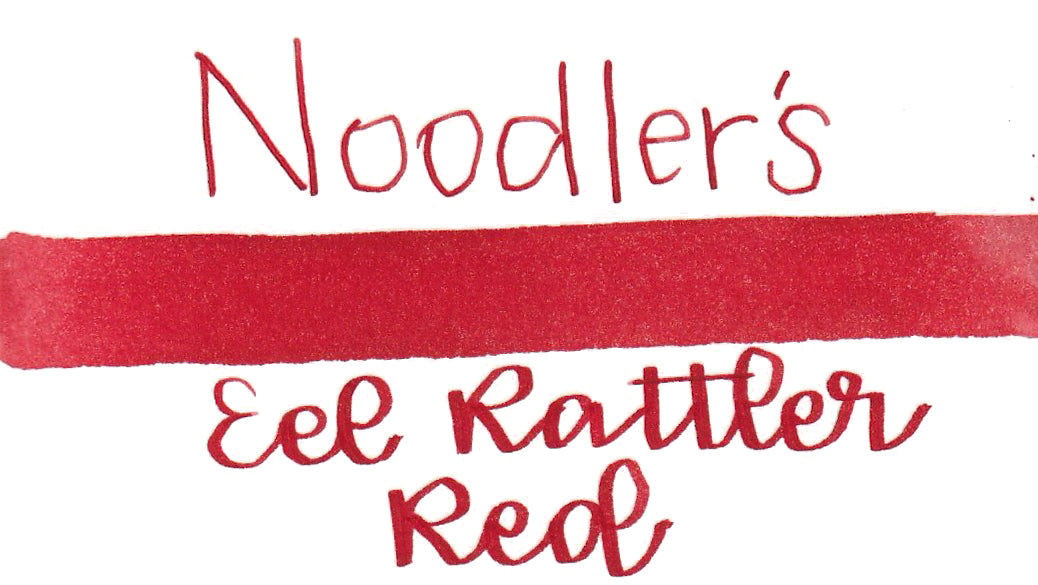 Noodler's Eel Rattler Red