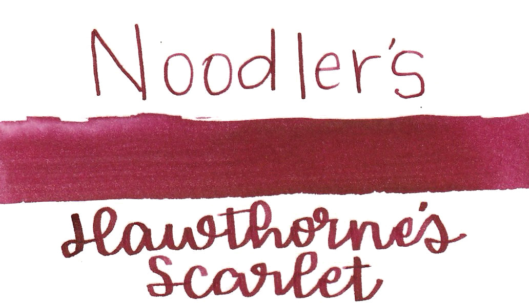 Noodler's Hawthorne's Scarlet