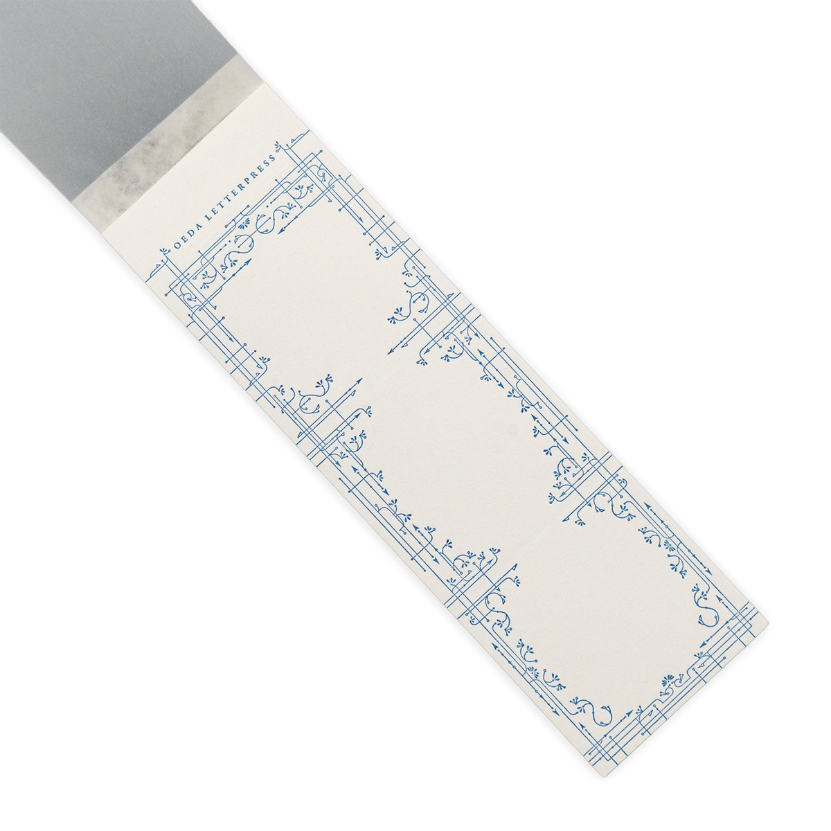 Oeda Letterpress - 3 Frame Label Book