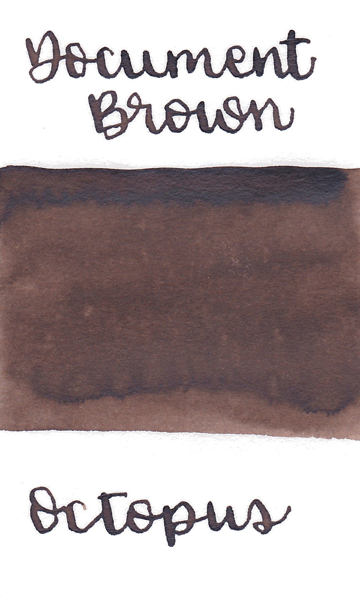 Octopus Document Ink - Brown