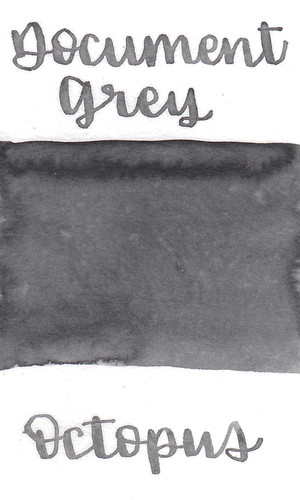 Gray Documents Octopus Document Ink - Grey