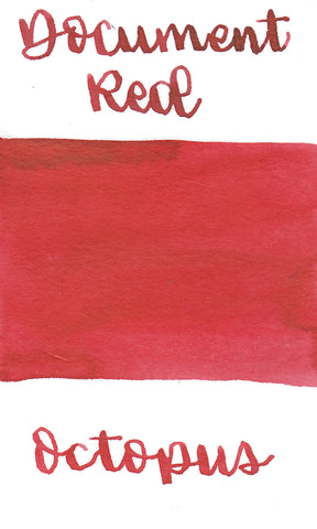 Octopus Document Ink - Red