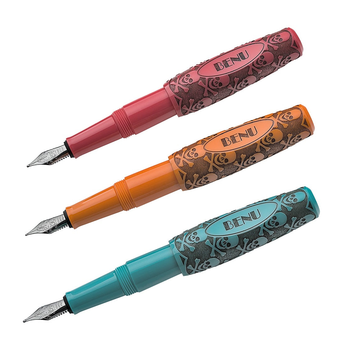 BENU Pixie Fountain Pen - Jolly Roger Vintage Set