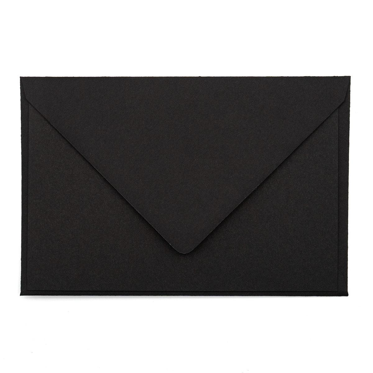 Original Crown Mill Vellum Large Note Card Box - Black