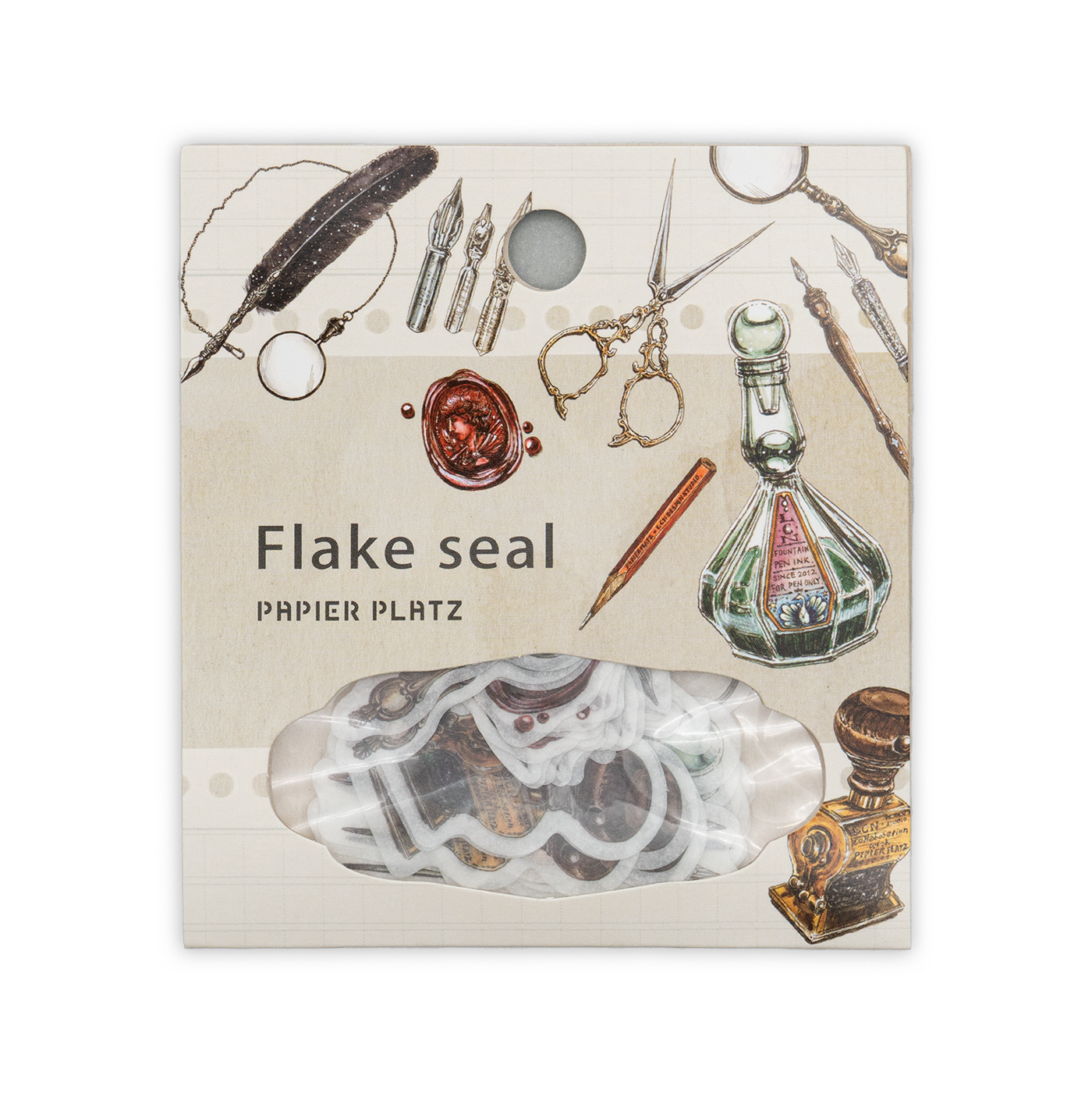 Papier Platz Sticker Flakes - Antique Stationery