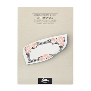 Pepin Label, Sticker & Tape Book - Art Nouveau