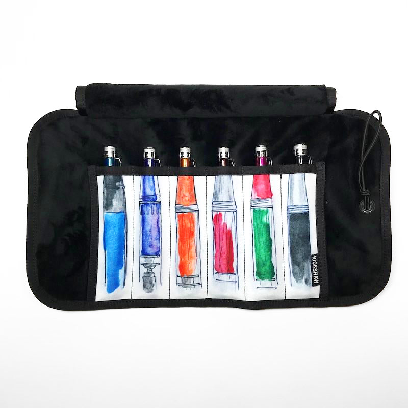 Rickshaw 6 Pen Roll With Flaps - @ricardjorg