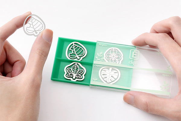 Midori Etching Clips- Leaves