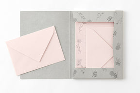 Midori Letter Set - Pink Flower