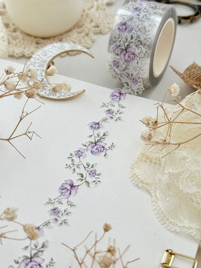 Leelajournals - Rose Vine Die Cut Washi Tape