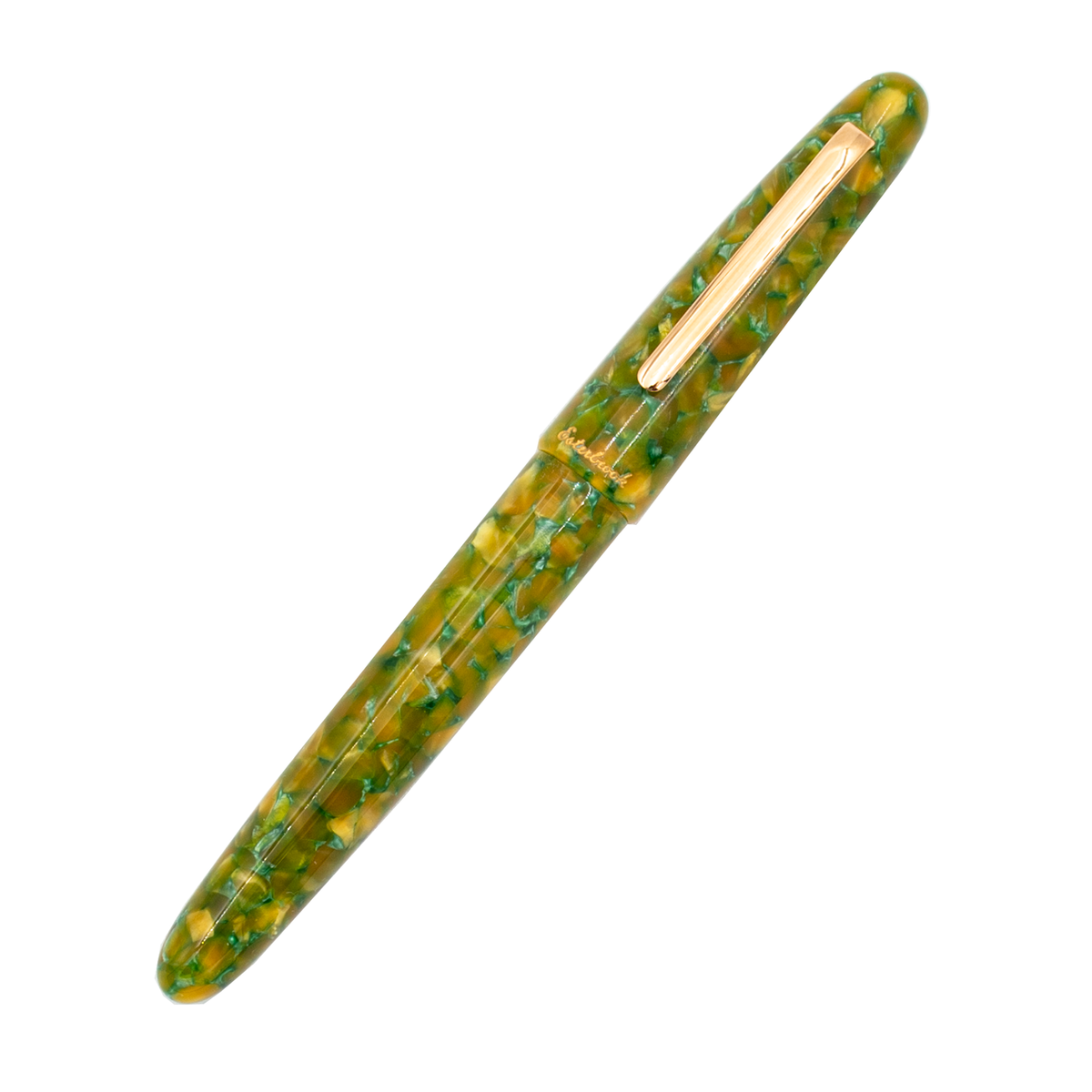 Esterbrook Estie Rainforest Fountain Pen Oversized - Gold trim