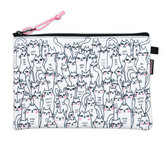 Rickshaw  Large Utility Case A5 - Doodle Cats